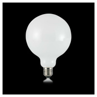 LED žárovka Ideal Lux Globo D125 Bianco 253435 E27 8W 760lm 4000K bílá