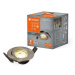 LEDVANCE zapuštěné svítidlo Spotlight Recess Set vč. Osram LED 4.3W GU10 kartáčovaný nikl 405807