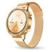 Chytré hodinky Aligator Watch Lady (M3), zlaté
