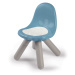 Židle pro děti KidChair Storm Blue Smoby modrošedá s UV filtrem 50 kg nosnost výška sedadla 27 c