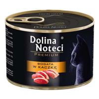 Dolina Noteci PREMIUM 185g bohaté na kachnu pro kočky