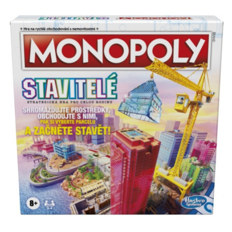 Monopoly stavitelé Cz Hasbro