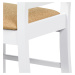 Sconto Jídelní židle MICHALA 1 bílá/písková