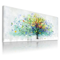 Obraz na plátně BUTTERFLY TREE A různé rozměry Ludesign ludesign obrazy: 120x50 cm