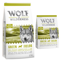 Wolf of Wilderness, 14 kg - 12 + 2 kg zdarma! - Green Fields - jehněčí