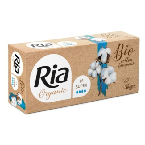 RIA Organic Super tampóny 16 kusů