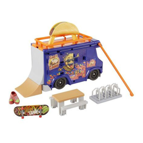 Mattel Hot Wheels SKATES FINGERBOARD TACO TRUCK