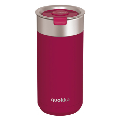 Quokka Nerezový termohrnek se sítkem Boost Maroon 400 ml