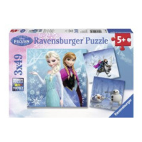 Ledové království 3 x 49d - Disney Princess (09264)