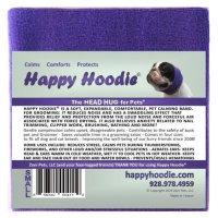 Happy Hoodie - uklidňující čelenka pro psy a kočky Barva: Fialová, Velikost: S