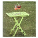 Skládací stolek PARMA — plast, více barev Limetková