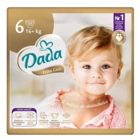 DADA Extra Care Plenky jednorázové 6 Extra Large (16 kg+) 26 ks