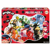 Puzzle plakát Miraculous Ladybug Educa 250 dílků od 8 let