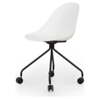 Bílo-černá kancelářská židle Tenzo
