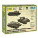 Model kit military 6289 - Su-85 (Snap Fit) (1:100)