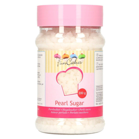 Dekorační perlový cukr 200g 4 - 6 mm - FunCakes