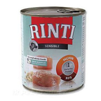 Rinti Dog Sensible konzerva kuře+rýže 800g + Množstevní sleva