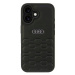 Pouzdro Pro Iphone 16 6.1 Audi Synthetic Leather Černé Case Pouzdro Zadní Kryt