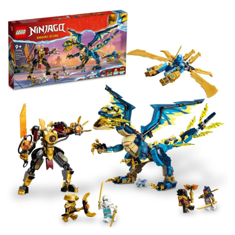 Lego® ninjago® 71796 živelný drak proti robotovi císařovny