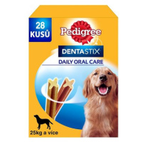 Pedigree Dentastix Daily Oral Care dentální pamlsky pro psy velkých plemen 28 ks