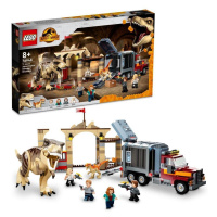Lego® jurassic world 76948 útěk t-rexe a atrociraptora