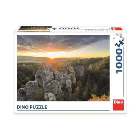 SKALNATÉ STĚNY 1000 Puzzle Dino