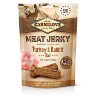 Pamlsky Carnilove Jerky Turkey & Rabbit Bar 100g