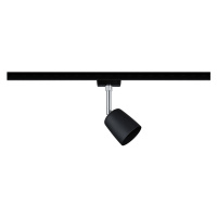 PAULMANN URail LED-spot Cover max. 10W černá mat/chrom kov/umělá hmota 969.26 96926