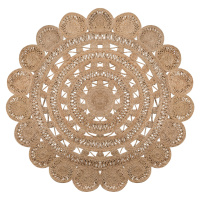 Flair Rugs koberce Kusový koberec Handmade Jute Eden kruh - 150x150 (průměr) kruh cm