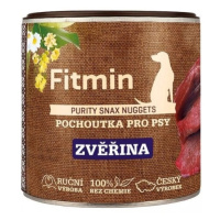 Fitmin Purity Snax Nuggets Zvěřina pochoutka pro psy 180 g