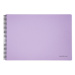 Skicák A4, 40 listů, 190 g/m2 - PASTELINI fialová