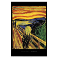 Plakát, Obraz - Edvard Munch - Scream, 61 × 91.5 cm