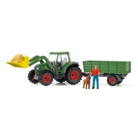 Schleich 42608 Traktor s přívěsem