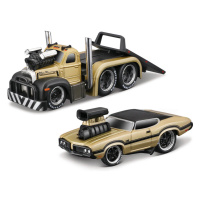 MAISTO - Muscle Transports - 1953 MACK B-61 Flatbed 1970 Oldsmobile 442, 1:64