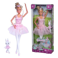 SIMBA Steffi Dancing Ballerina Bunny Doll - tančící baletka