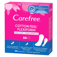 Carefree Cotton Flexiform slipové vložky 56 ks