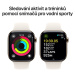 Apple Watch Series 10 Cellular 46mm Zlatý titan s hvězdně bílým sportovním řemínkem S/M