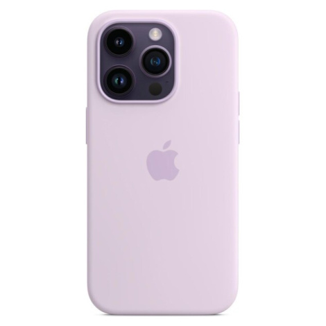 Apple silikonový kryt s MagSafe na iPhone 14 Pro Max šeříkově modrý