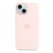 Apple silikonový kryt MT0U3ZM/A vč. magsafe pro Apple iPhone 15, light pink