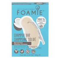 FOAMIE Tuhý šampon pro normální vlasy Shake Your Coconuts 80 g