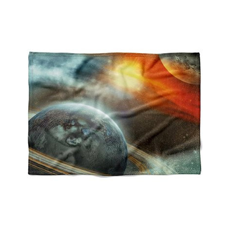IMPAR Fleecová deka Vesmír 3, 150 × 120 cm