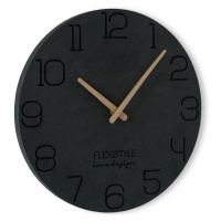 Flexistyle z210d - nástěnné hodiny s průměrem 30 cm