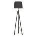 Ideal Lux York PT1 stojací lampa 1x E27 60 W bez zdroje 164 cm černé