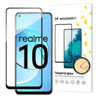 Wozinsky Full Glue Tempered Glass Realme 10 9H tvrzené sklo přes celou obrazovku s černým rámečk