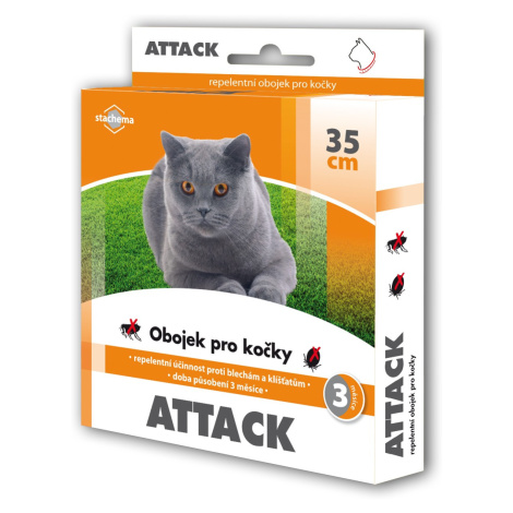 ATTACK obojek pro kočky 35cm