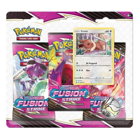 Pokémon tcg: swsh08 fusion strike - 3 blister booster