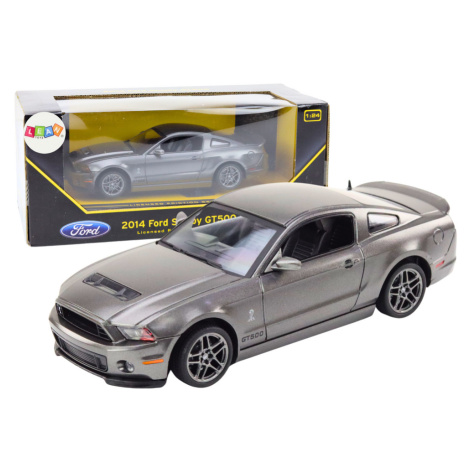 mamido  Autíčko Ford Shelby GT500 1:24 stříbrné