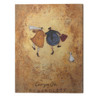 Obraz na plátně Sam Toft - Carrying on Regardless, 2 - 30×40 cm