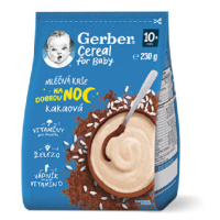 Gerber Cereal Mléčná kaše na dobrou noc kakao 230g 10M