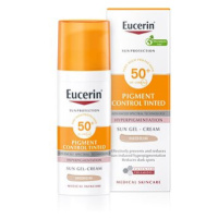 EUCERIN Sun Pigment Control tónovaný středně tmavý SPF50+ 50 ml